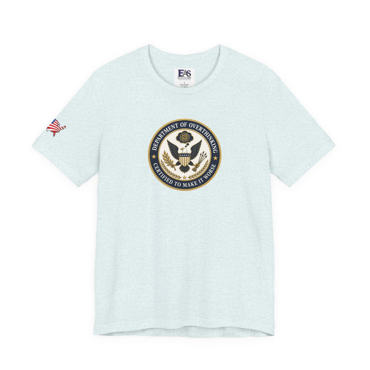 Department of Overthinking Certified to Make It Worse T-Shirt - Clothing, Unisex, T-Shirts - EpiAl's Shop