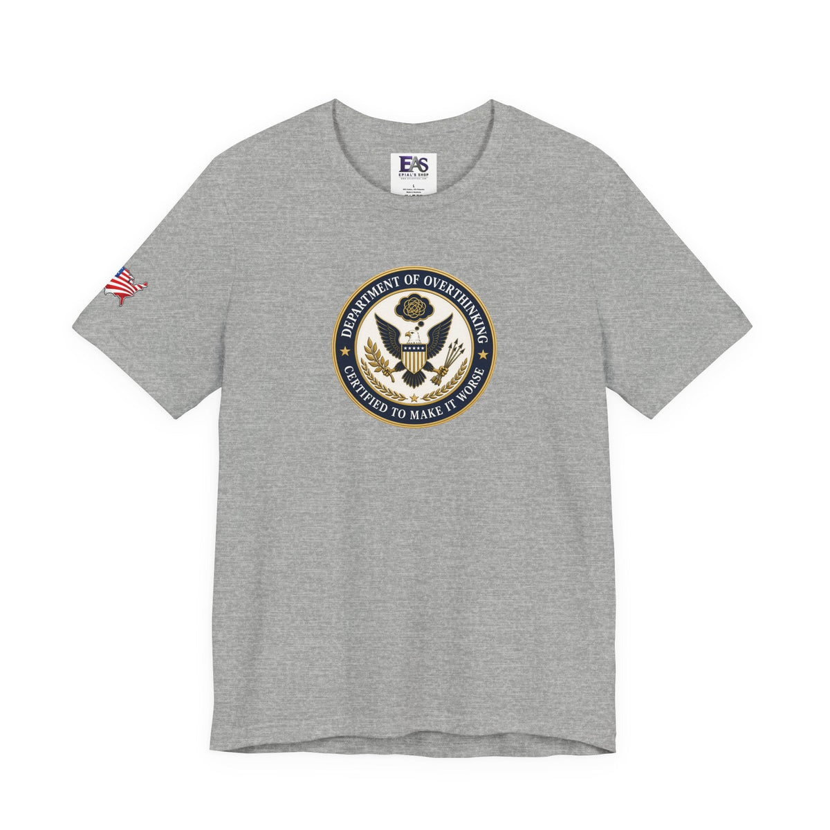 Department of Overthinking Certified to Make It Worse T-Shirt - Clothing, Unisex, T-Shirts - EpiAl's Shop