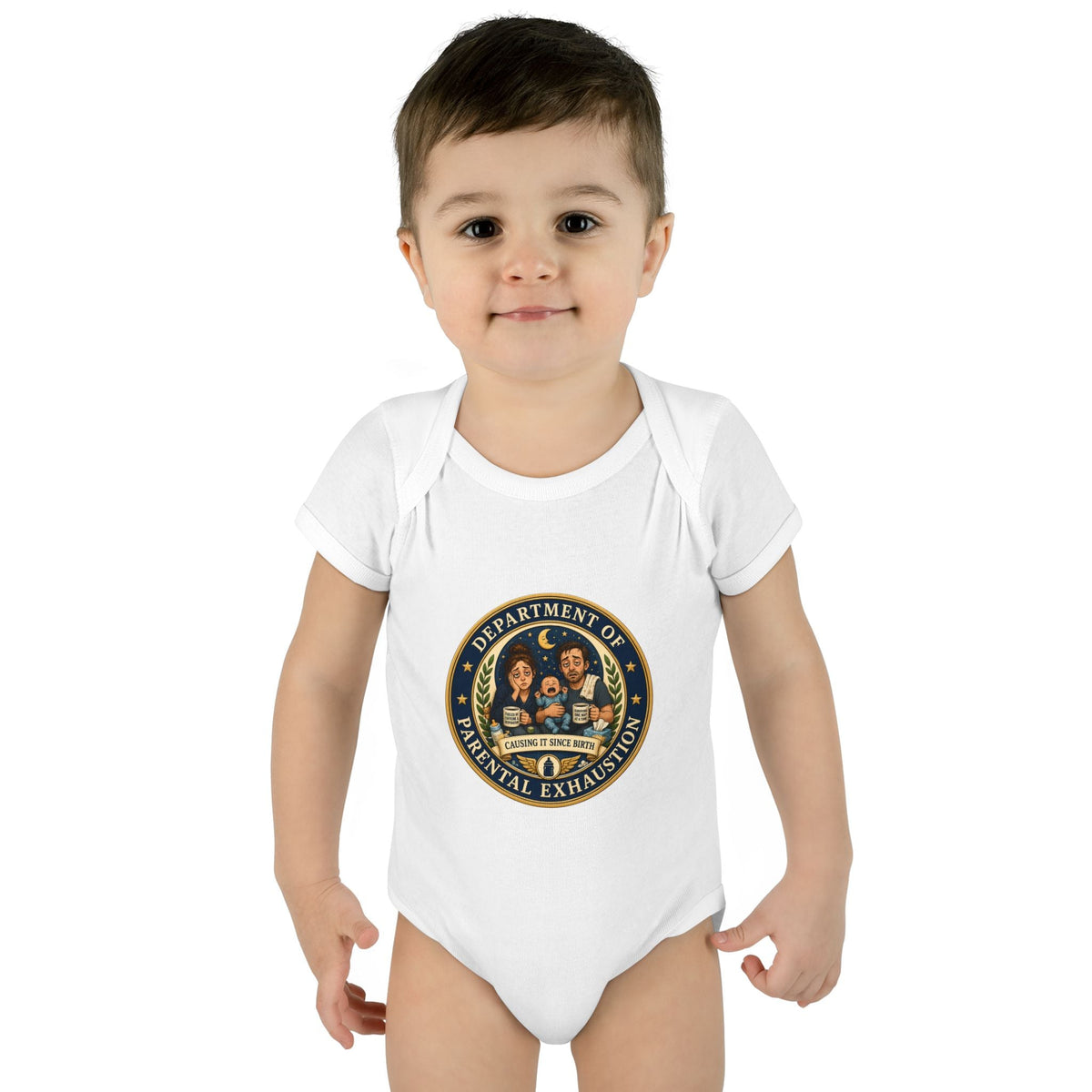 Department of Parental Exhaustion Infant Bodysuit - Clothing, Infant, Unisex, Bodysuit - EpiAl's Shop