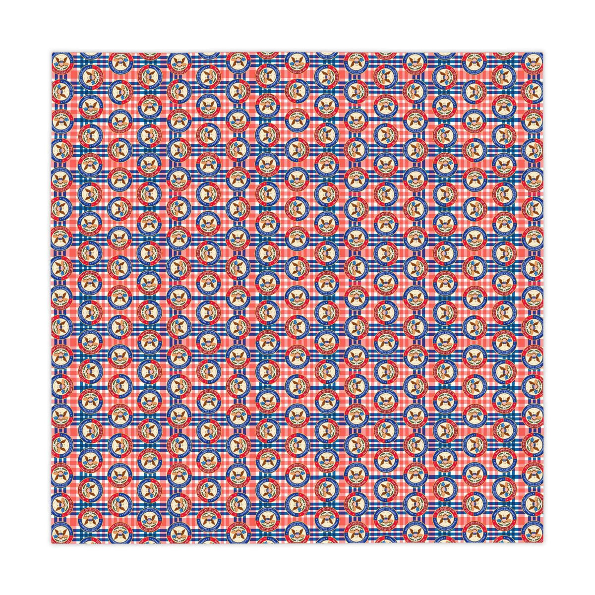 Department of Strategic Casseroles Tablecloth | Faux Government Picnic Table Cover - Decor, Home, Tablecloths & Runners - EpiAl's Shop