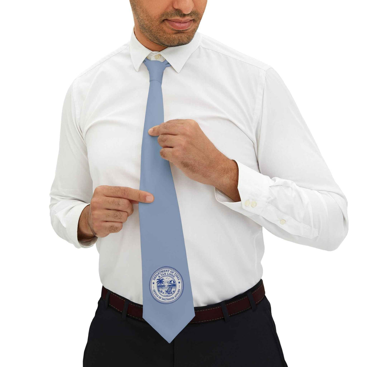 Department of Tanning & Leisure Necktie | Office of Saltwater Affairs Beach Tie - Clothing, Men, Neckties - EpiAl's Shop