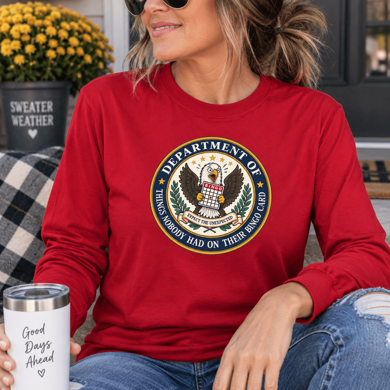 Department of Things Nobody Had on Their Bingo Card Long Sleeve Shirt - Clothing, Unisex, T-Shirts, Long-Sleeved - EpiAl's Shop