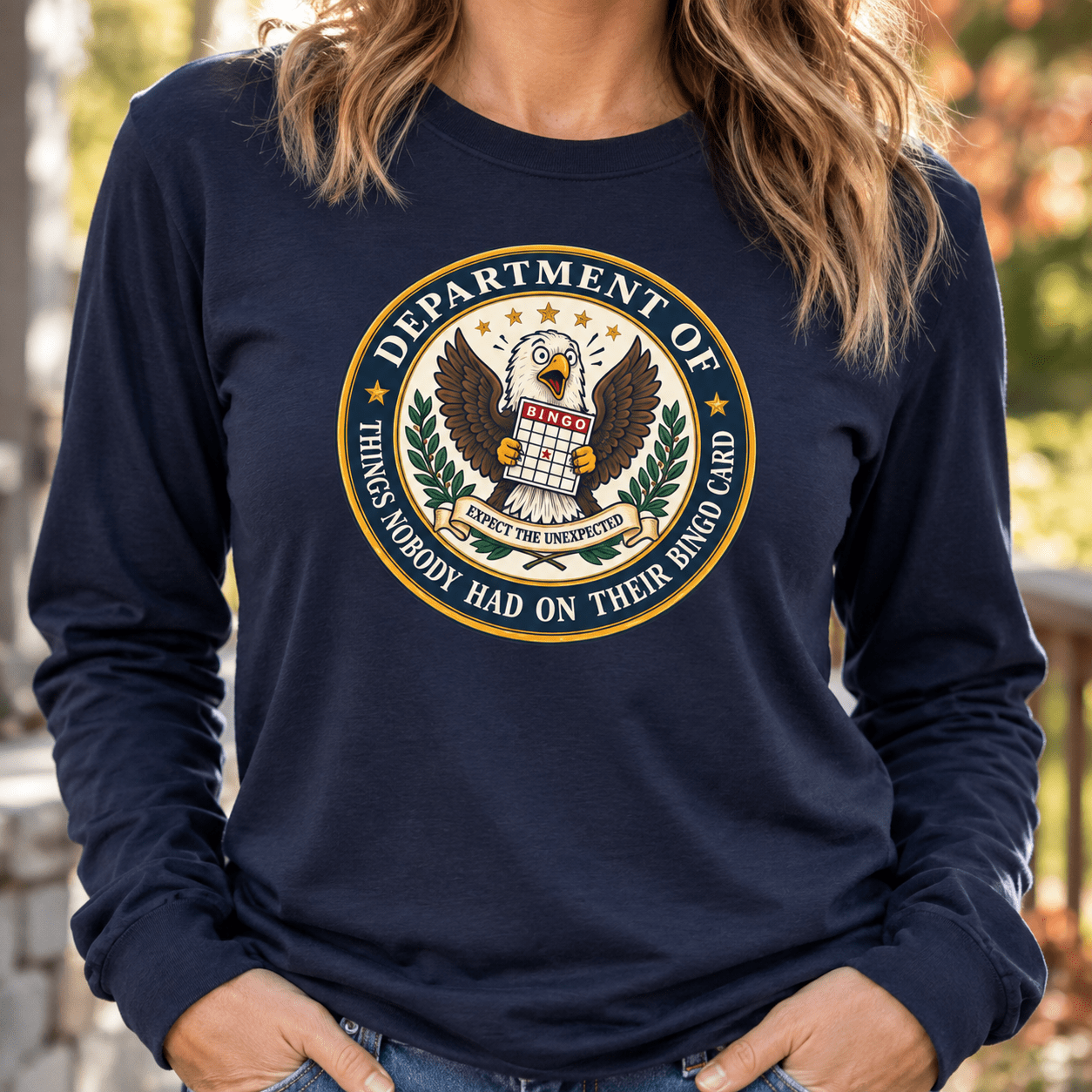 Department of Things Nobody Had on Their Bingo Card Long Sleeve Shirt - Clothing, Unisex, T-Shirts, Long-Sleeved - EpiAl's Shop