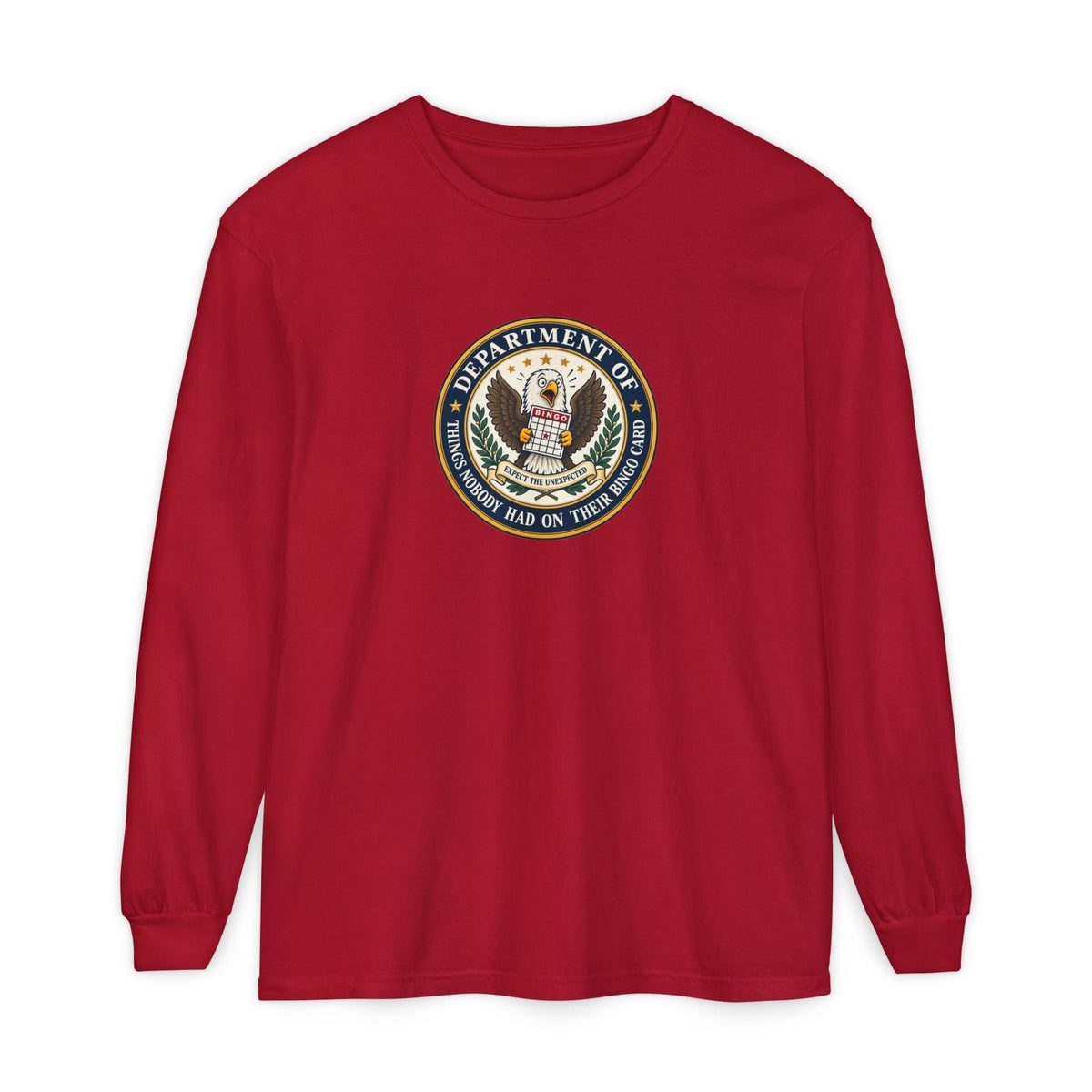 Department of Things Nobody Had on Their Bingo Card Long Sleeve Shirt - Clothing, Unisex, T-Shirts, Long-Sleeved - EpiAl's Shop