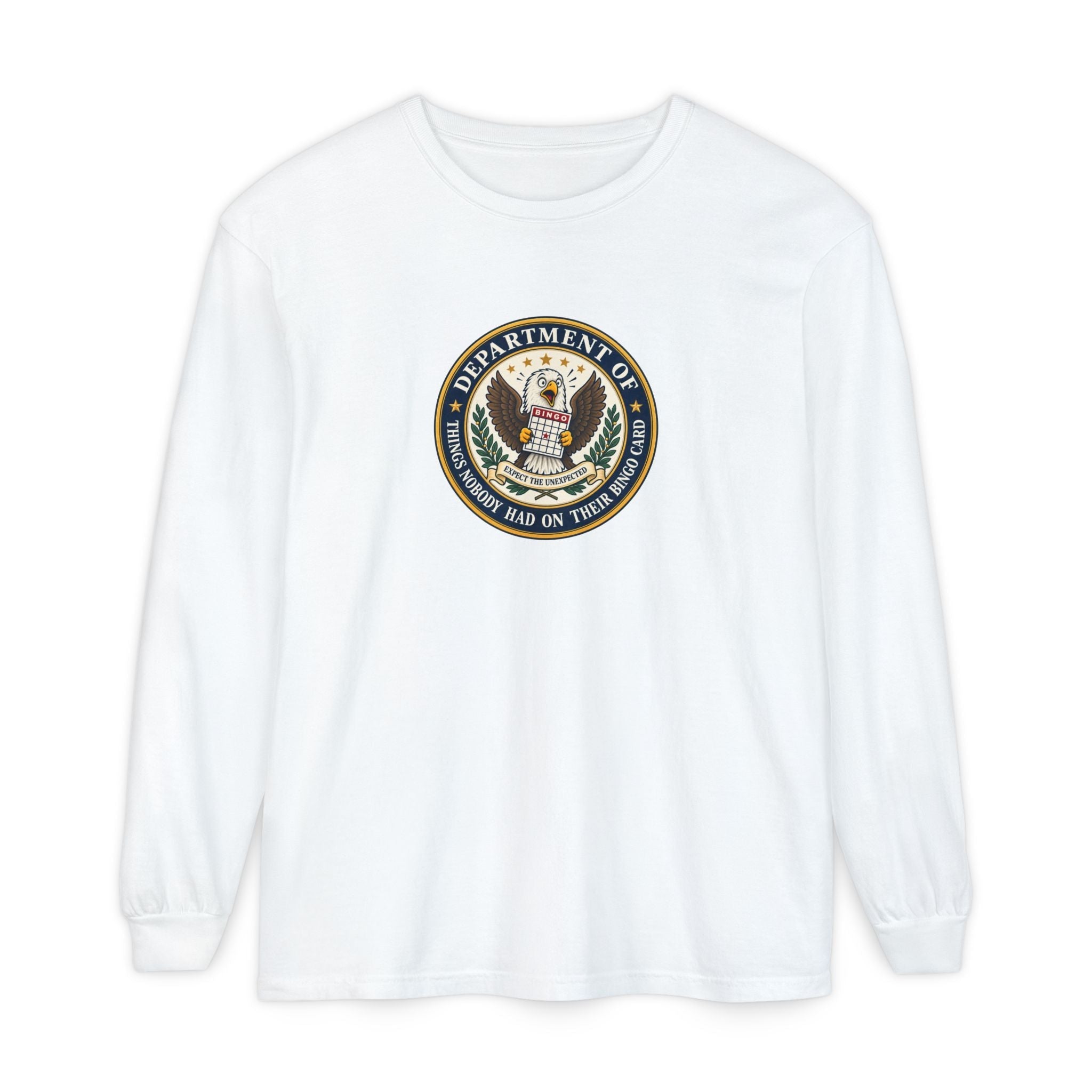 Department of Things Nobody Had on Their Bingo Card Long Sleeve Shirt - Clothing, Unisex, T-Shirts, Long-Sleeved - EpiAl's Shop