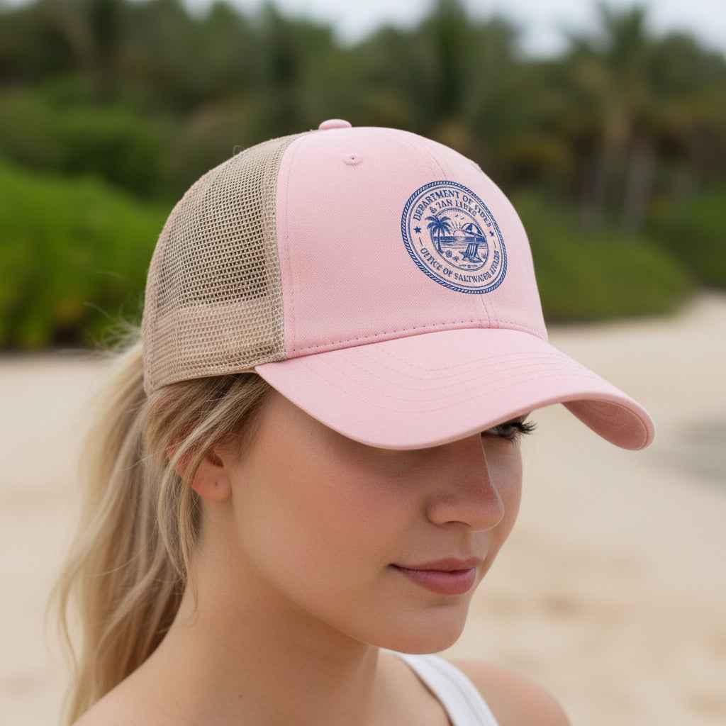 Department of Tides Ponytail Cap | Officially Approved for Wind & Opinions - Hats, Baseball & Trucker - EpiAl's Shop