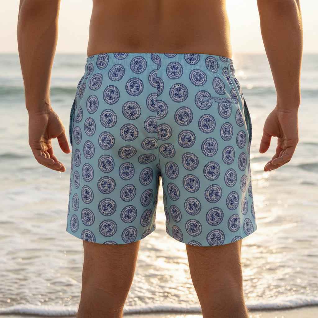 Department of Tides Swim Trunks | Certified for Low Tide Behavior - Clothing, Men, Swimsuit - EpiAl's Shop