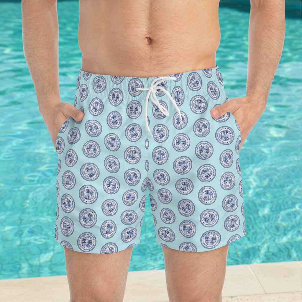 Department of Tides Swim Trunks | Certified for Low Tide Behavior - Clothing, Men, Swimsuit - EpiAl's Shop