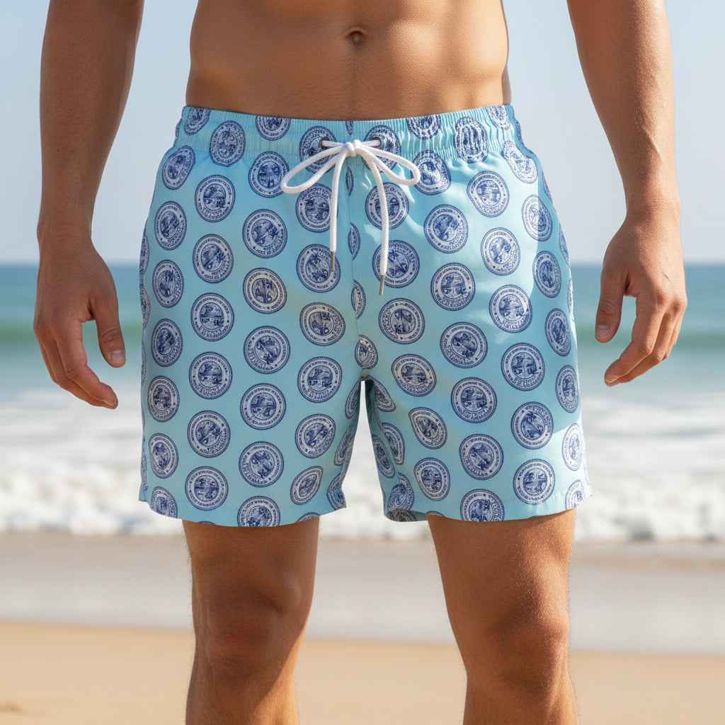 Department of Tides Swim Trunks | Certified for Low Tide Behavior - Clothing, Men, Swimsuit - EpiAl's Shop