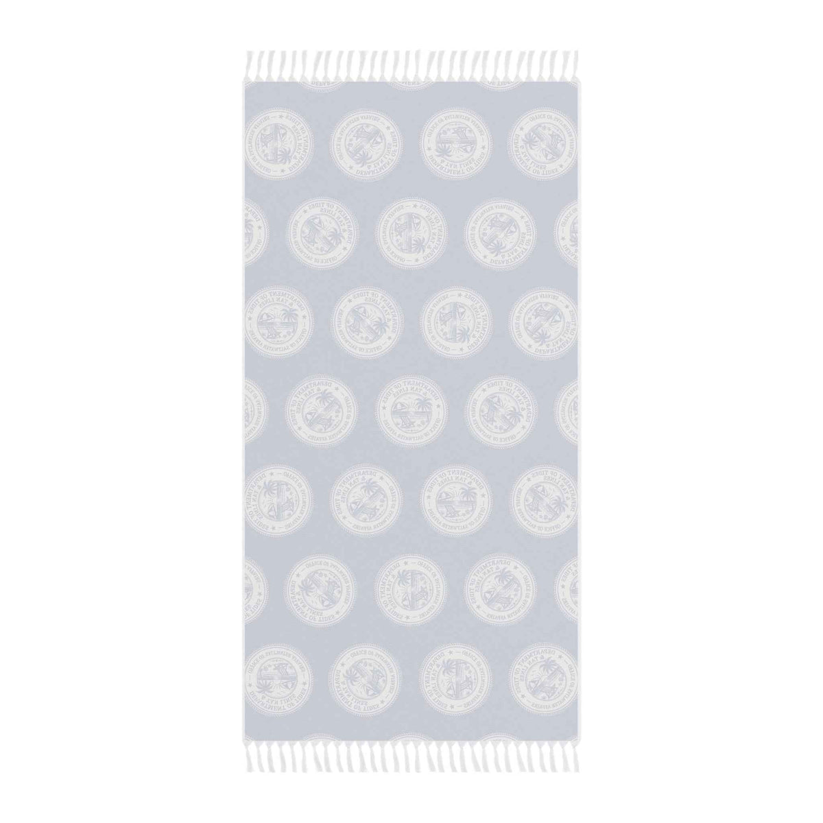Department of Tides & Tan Lines Beach Blanket – Coastal Seal Boho Towel, Office of Saltwater Affairs - Towels, Beach - EpiAl's Shop