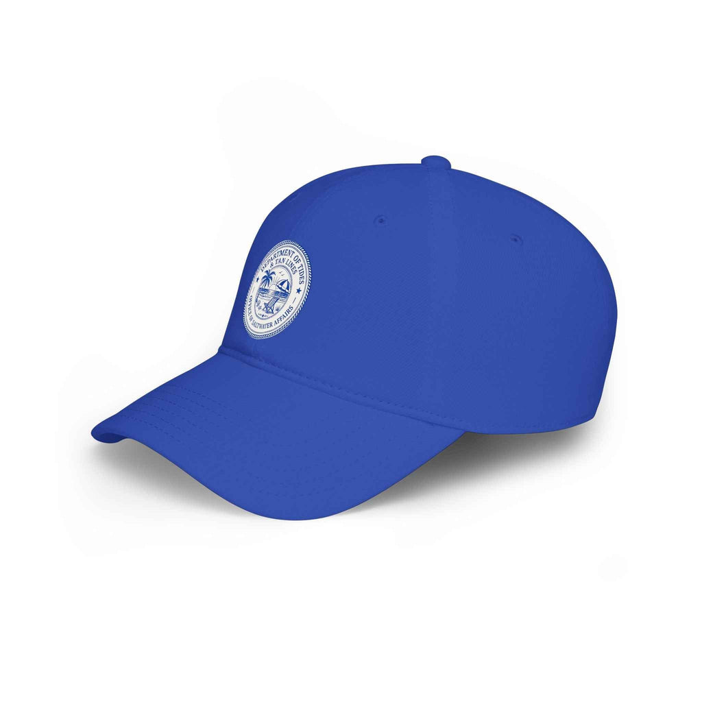Department of Tides & Tan Lines Dad Cap – Coastal Seal Hat, Office of Saltwater Affairs - Hats, Baseball & Trucker - EpiAl's Shop