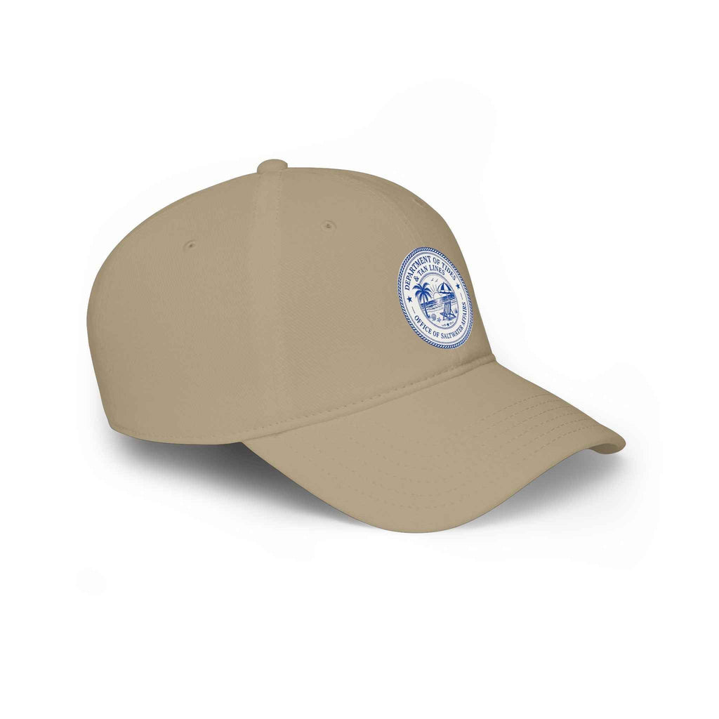 Department of Tides & Tan Lines Dad Cap – Coastal Seal Hat, Office of Saltwater Affairs - Hats, Baseball & Trucker - EpiAl's Shop