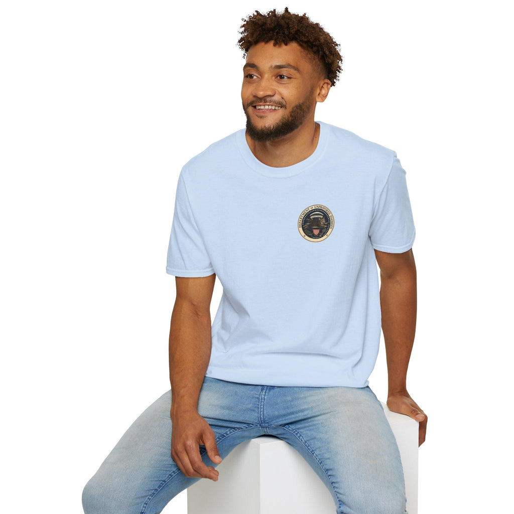 Department of Unprovoked Zoomies Cat T-Shirt | Faux Government Seal Tee - Clothing, Unisex, T-Shirts - EpiAl's Shop
