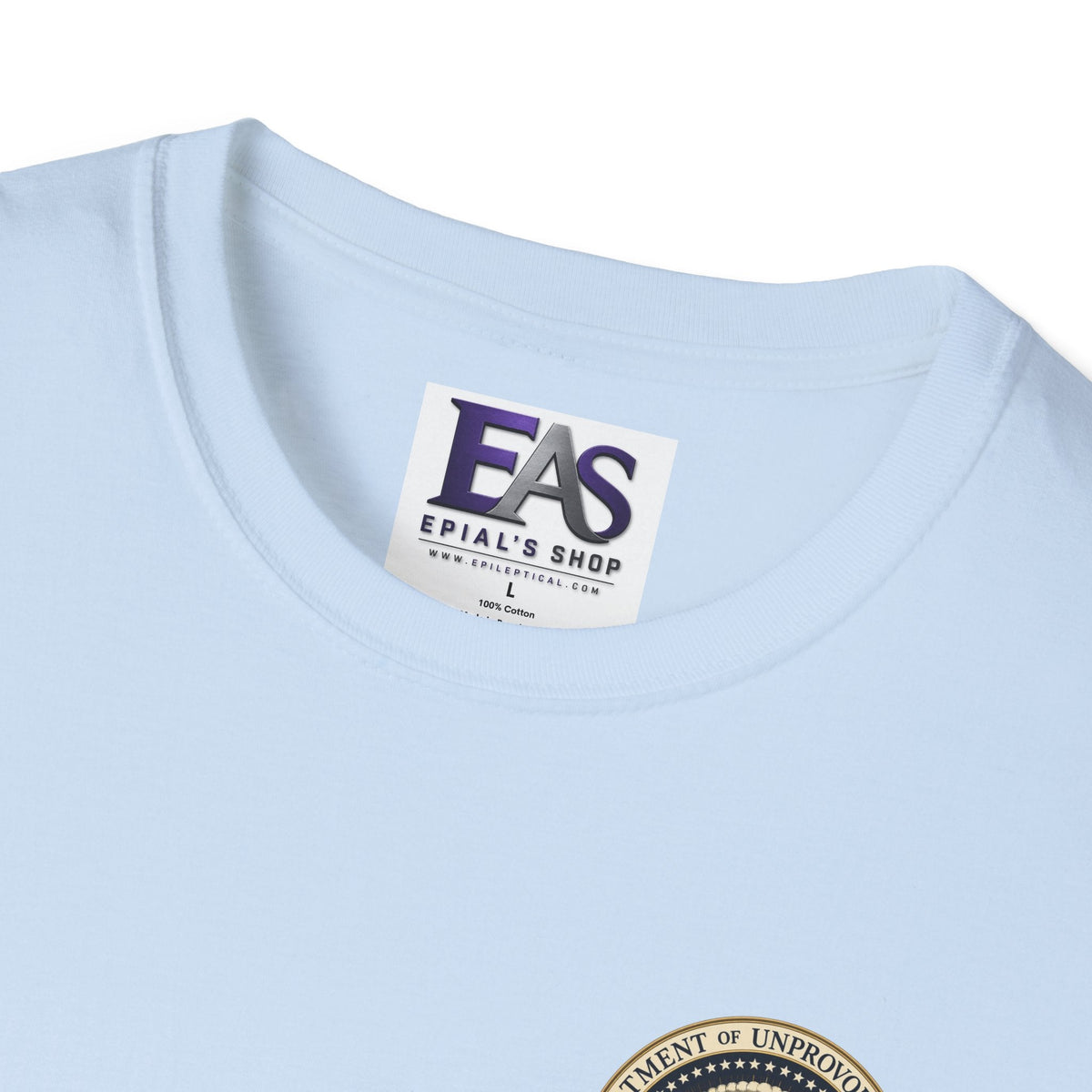 Department of Unprovoked Zoomies Cat T-Shirt | Faux Government Seal Tee - Clothing, Unisex, T-Shirts - EpiAl's Shop