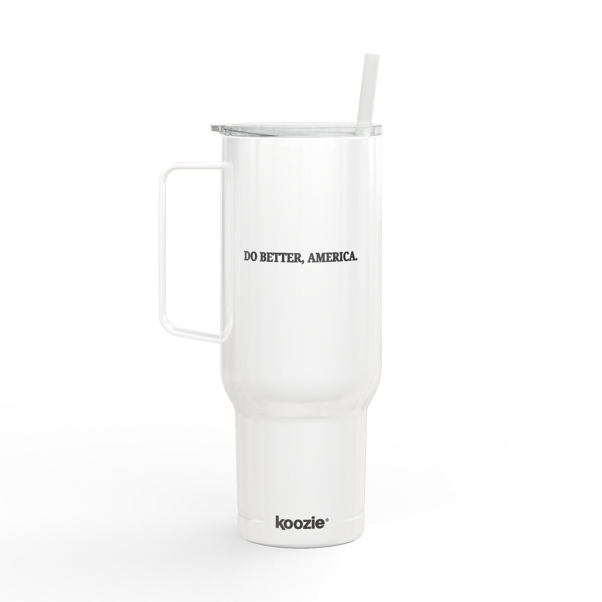 Do Better, America 40oz Insulated Tumbler – Engraved Travel Mug with Handle - Drinkware, Tumblers & Travel Mugs - EpiAl's Shop