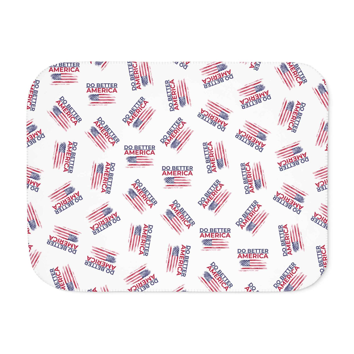 Do Better America Sherpa Blanket — Wrapped in Intent - Decor, Blankets, Throw - EpiAl's Shop