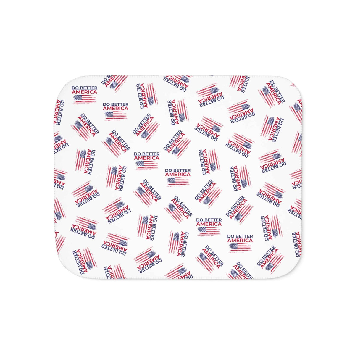 Do Better America Sherpa Blanket — Wrapped in Intent - Decor, Blankets, Throw - EpiAl's Shop
