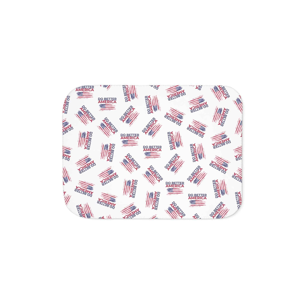 Do Better America Sherpa Blanket — Wrapped in Intent - Decor, Blankets, Throw - EpiAl's Shop