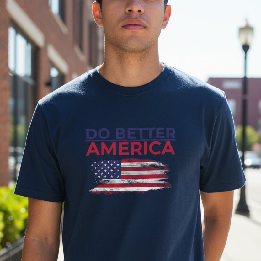 Do Better America Unisex Patriotic T-Shirt - Clothing, Unisex, T-Shirts - EpiAl's Shop
