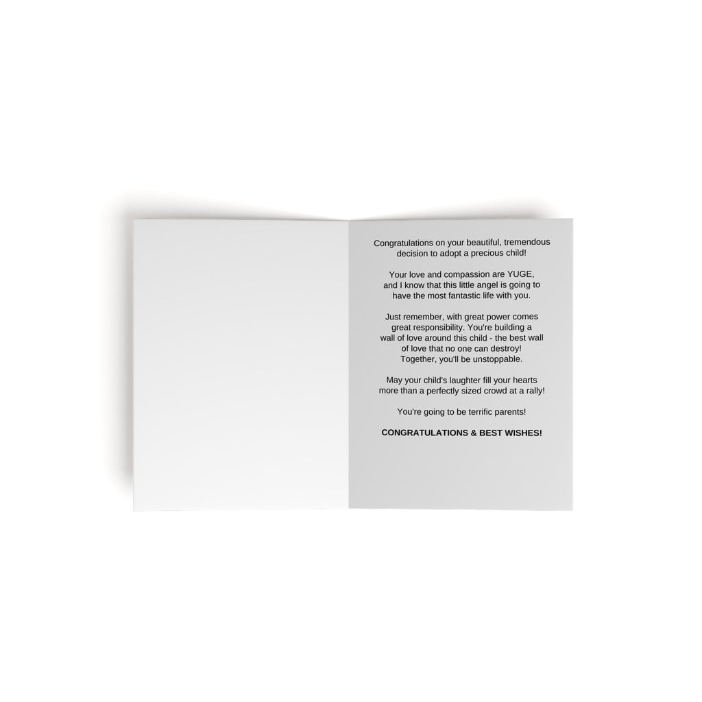 Donald Trump Adoption Greeting Cards (8, 16, and 24 pcs) - Paper Products, Greeting Cards - EpiAl's Shop