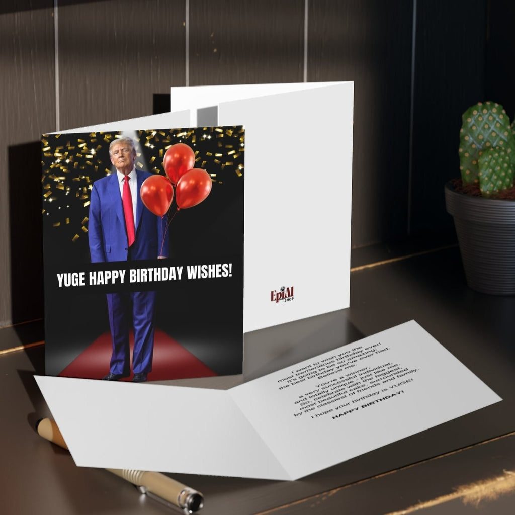 Donald Trump Birthday Greeting Cards (8, 16, and 24 pcs) - Paper Products, Greeting Cards - EpiAl's Shop