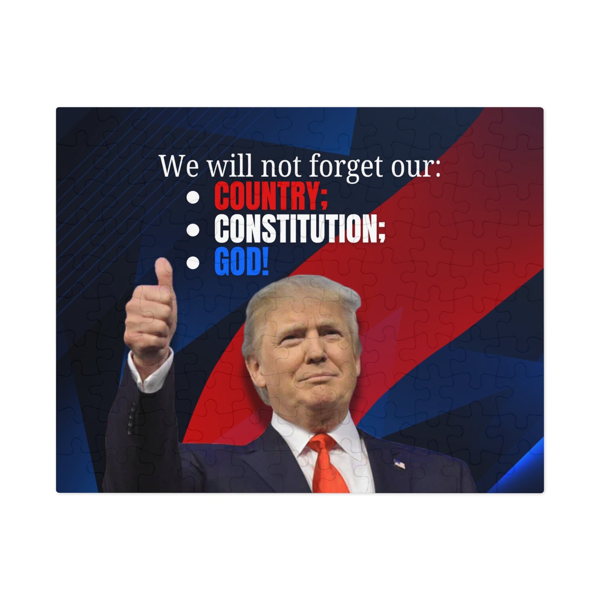 Donald Trump Jigsaw Puzzle with Tin - Toys & Games, Puzzles - EpiAl's Shop
