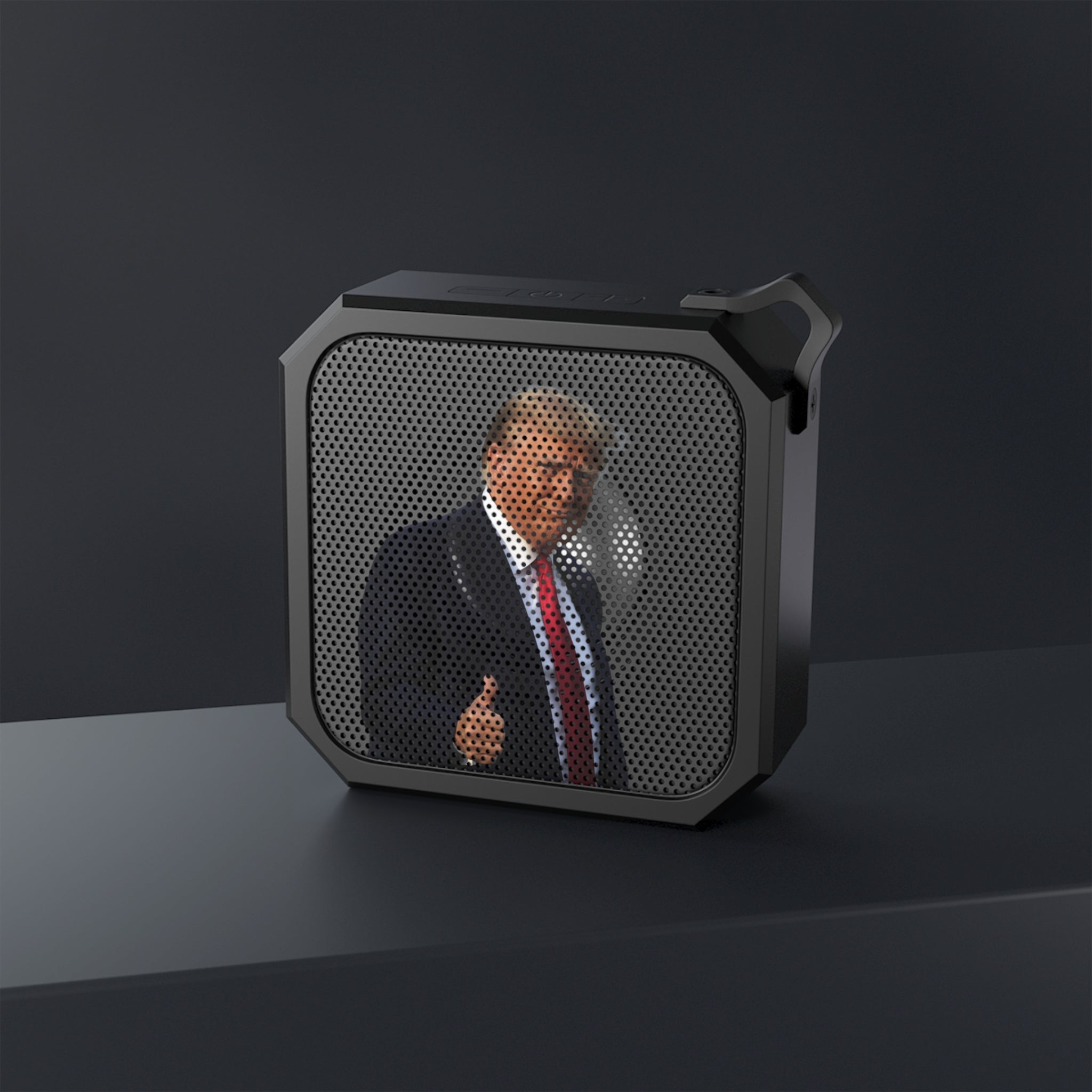 Donald Trump Thumbs Up Outdoor Bluetooth Speaker | Portable Music Companion for Adventures - Accessories, Tech, Speakers - EpiAl's Shop