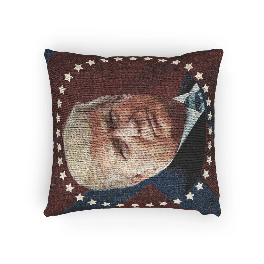 Donald Trump Woven Pillow - Decorative Accent - Decor, Home, Pillows - EpiAl's Shop