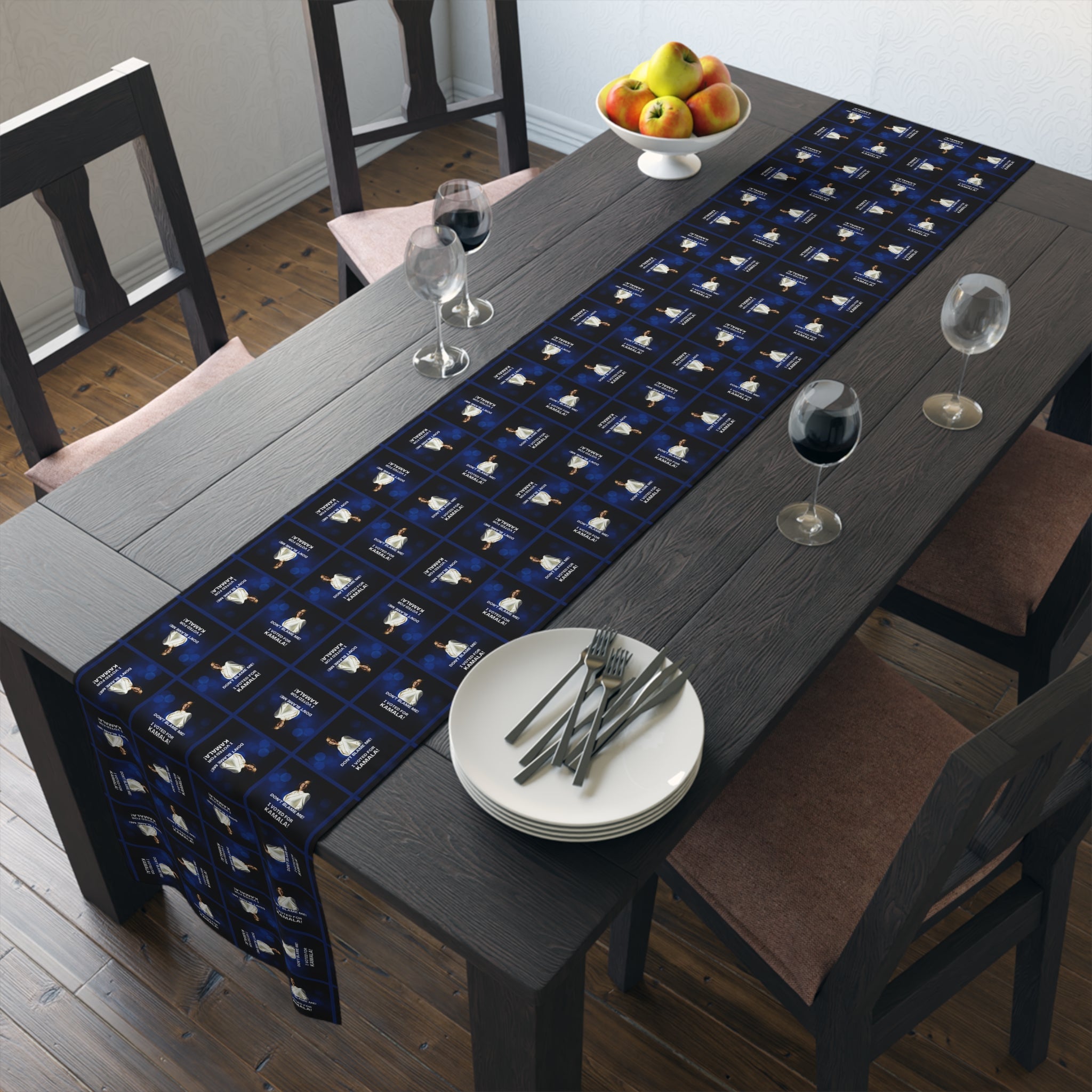 Don't Blame Me Voted for Kamala Table Runner - Decor, Dining, Table Decor - EpiAl's Shop