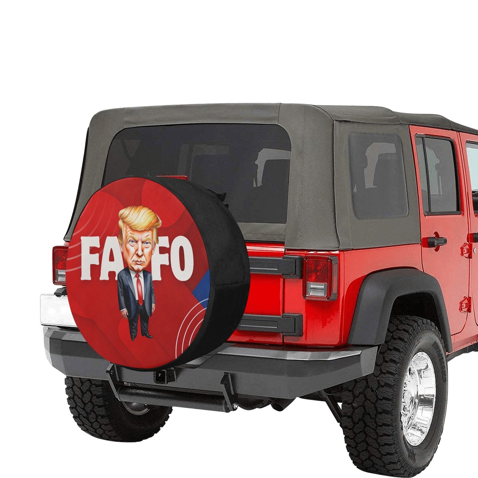 Trump FAFO Spare Tire Cover (Large)(17")