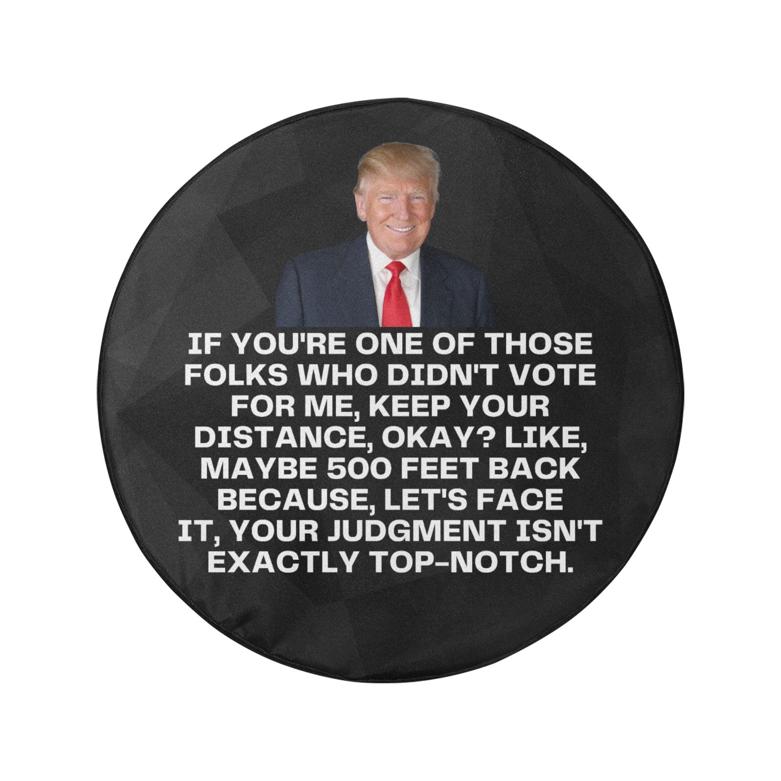Trump 500 Feet Spare Tire Cover (Large)(17")