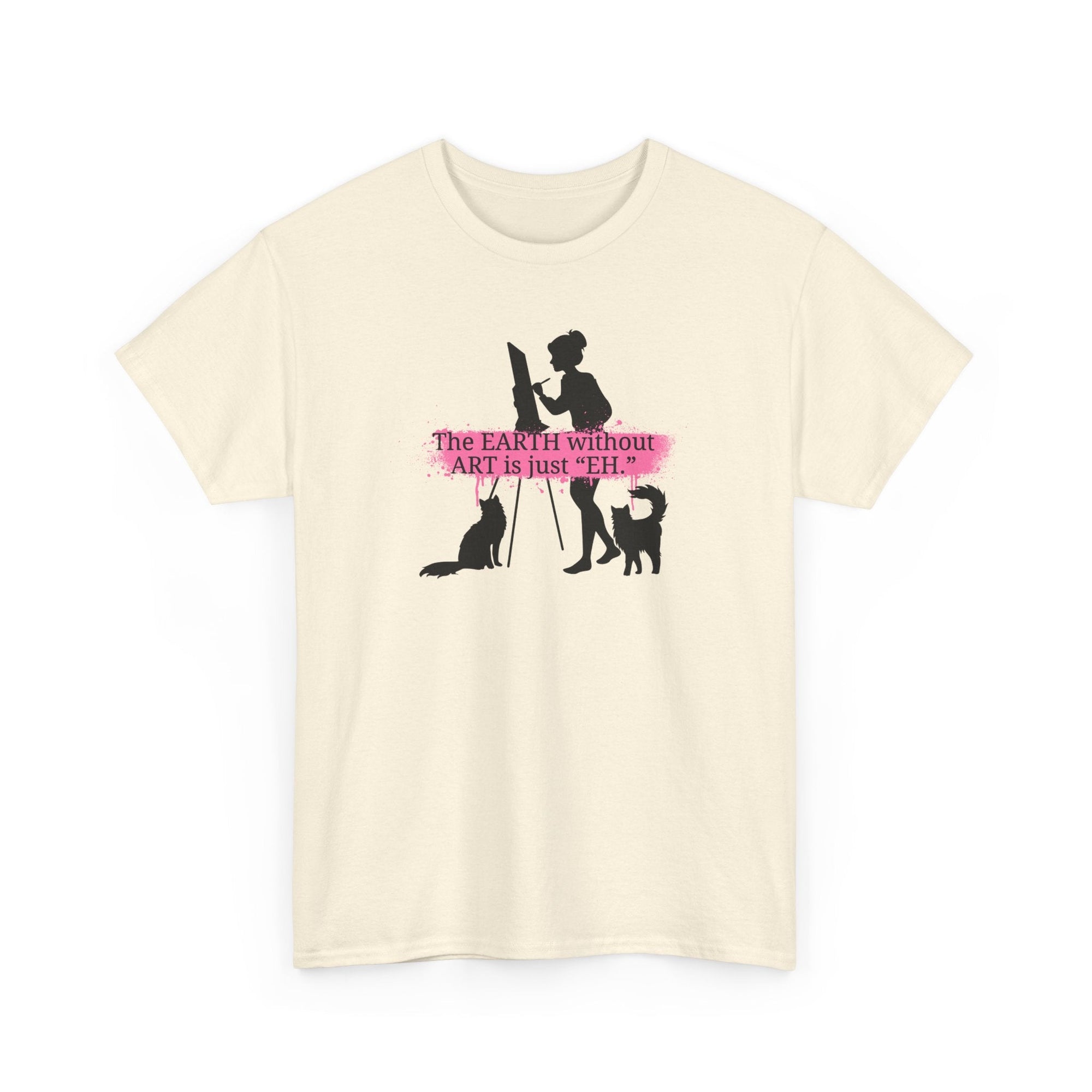 Earth Without Art Unisex Heavy Cotton Tee - T-Shirt - EpiAl's Shop