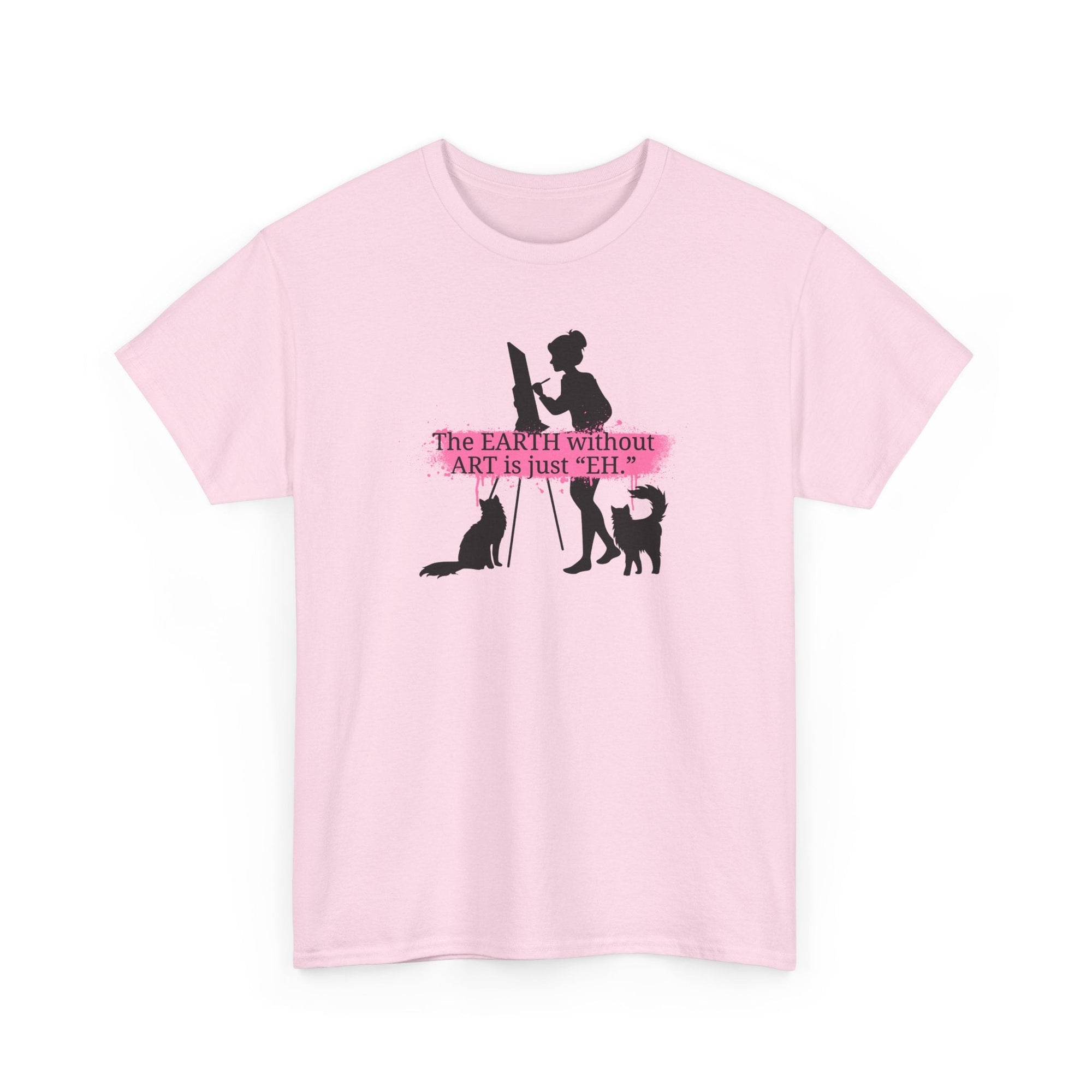 Earth Without Art Unisex Heavy Cotton Tee - T-Shirt - EpiAl's Shop