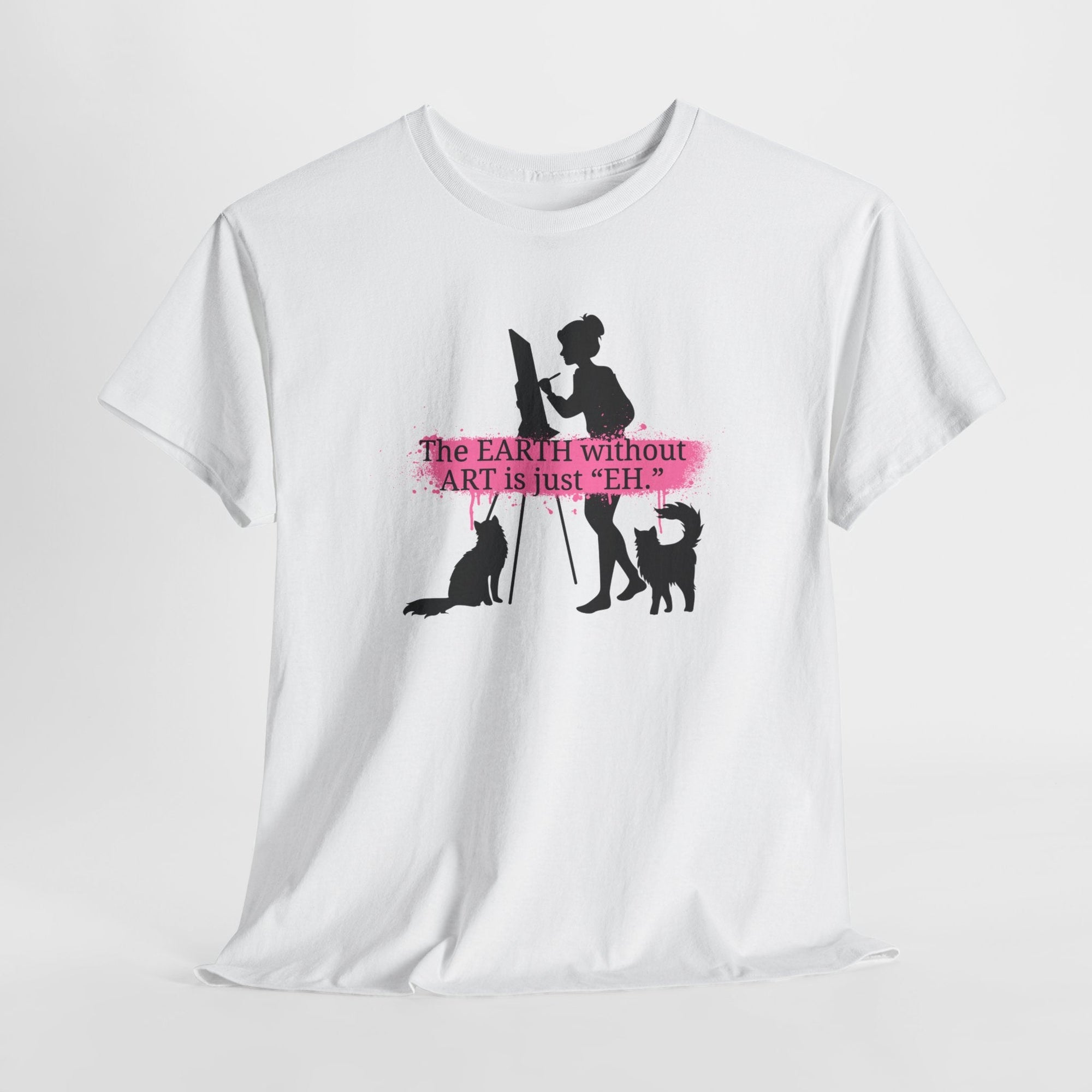 Earth Without Art Unisex Heavy Cotton Tee - T-Shirt - EpiAl's Shop