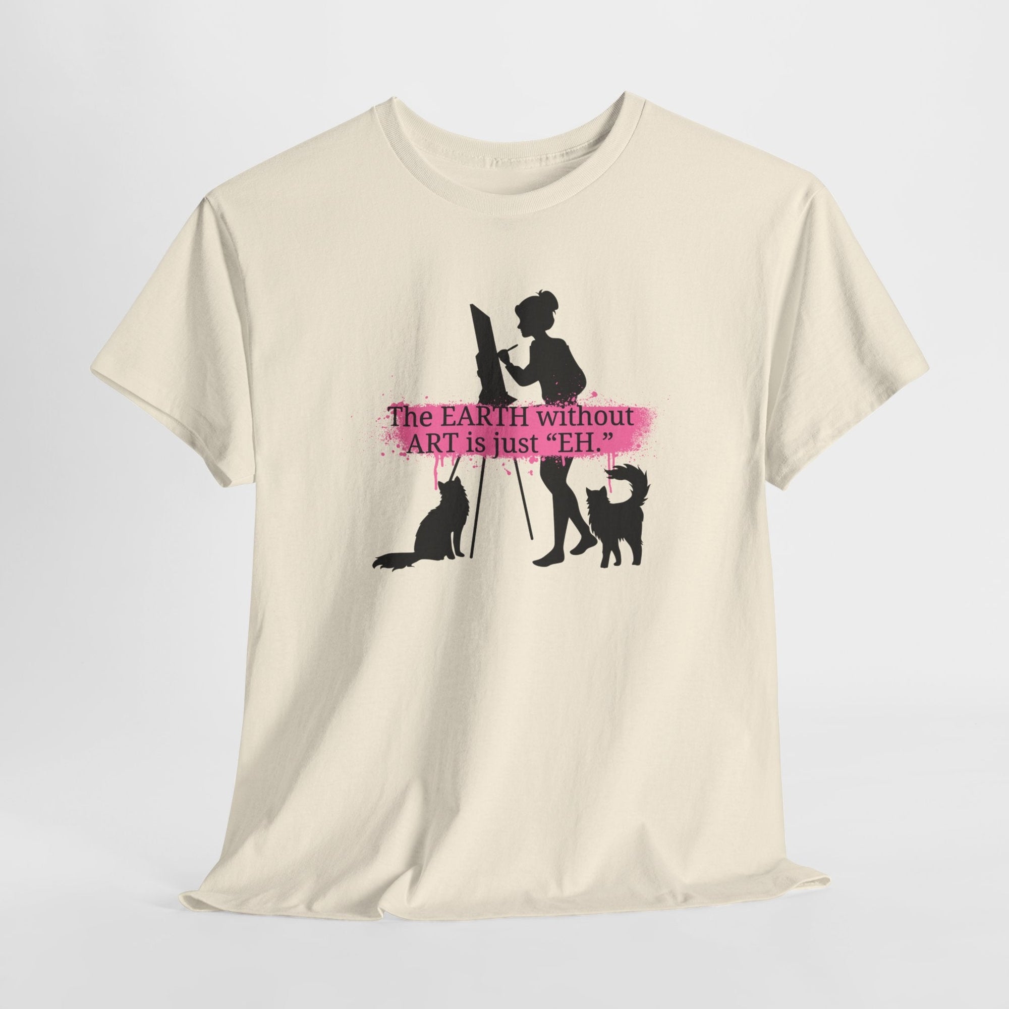 Earth Without Art Unisex Heavy Cotton Tee - T-Shirt - EpiAl's Shop
