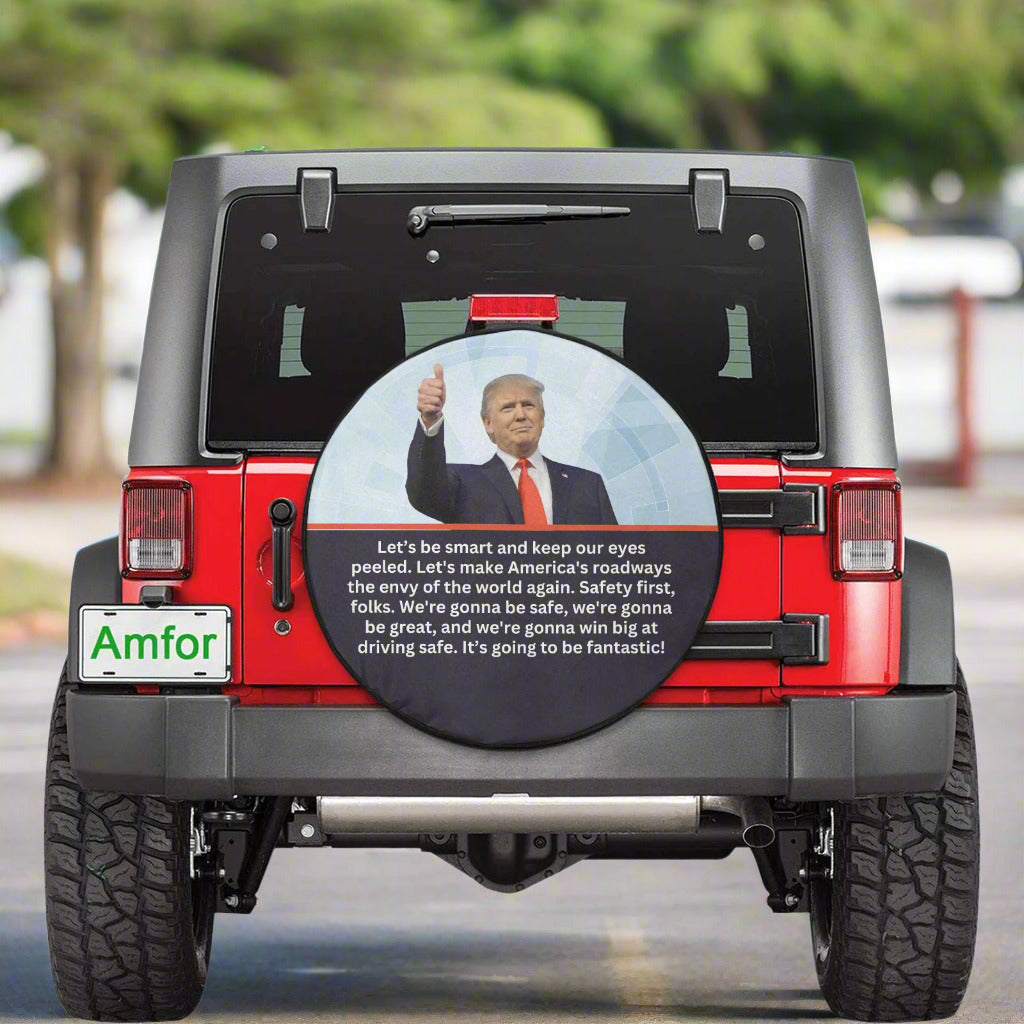 Trump Safe Spare Tire Cover (Small)(15")
