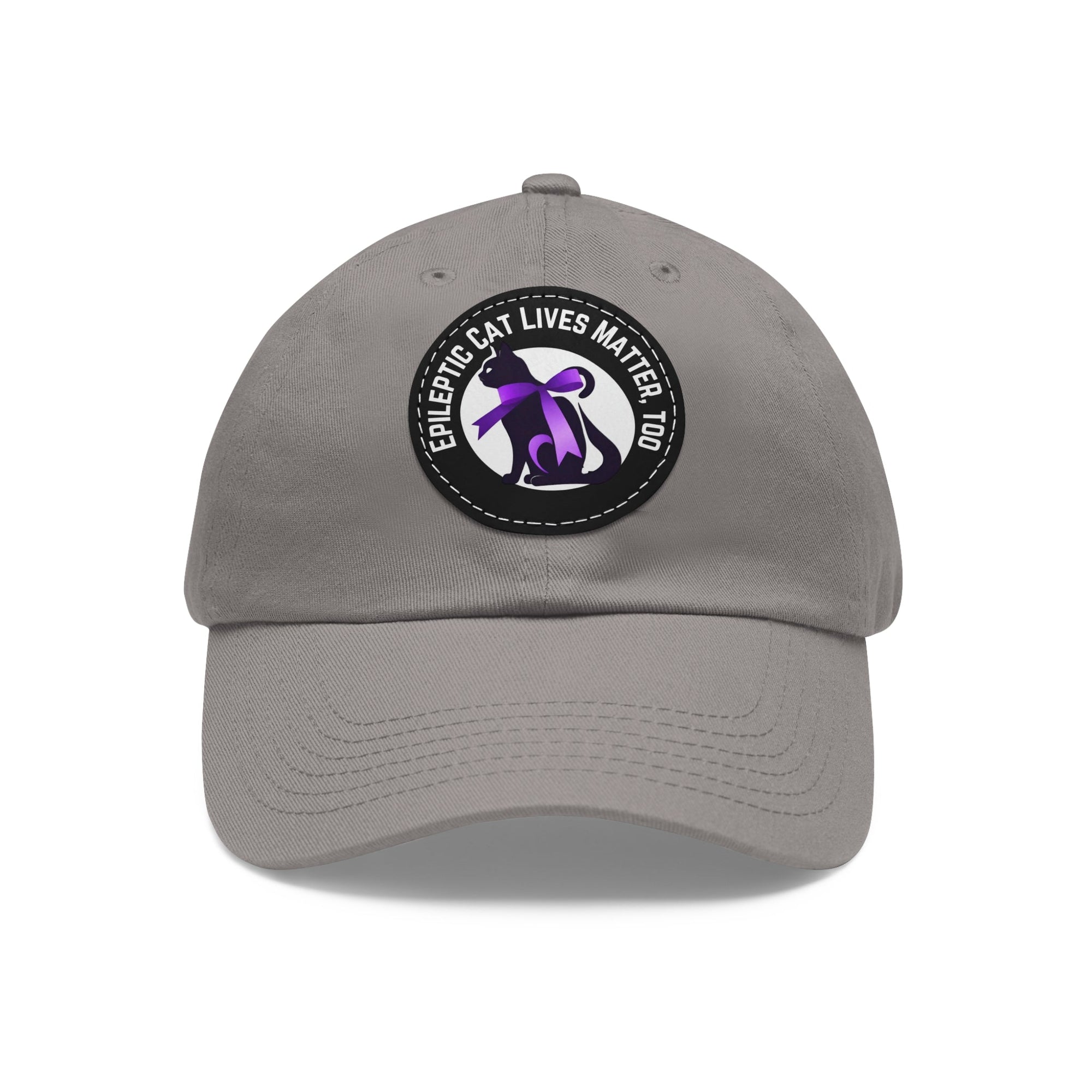 ECLMT Dad Hat with Leather Patch - Hats - Epileptic Al’s Shop