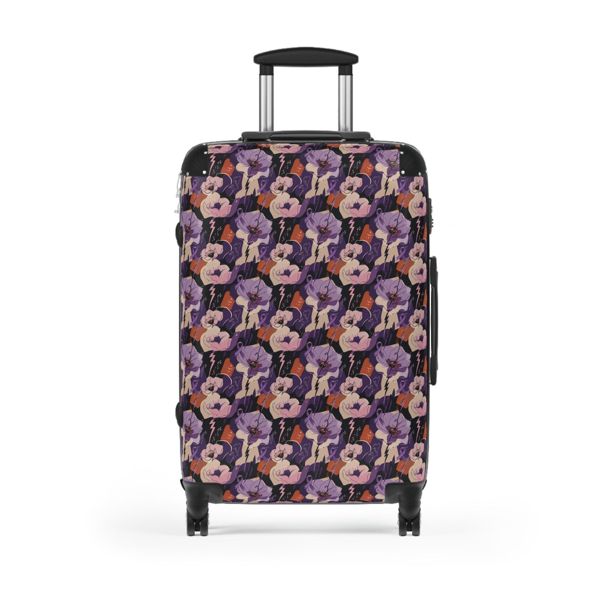 Electric Bloom Epilepsy Awareness Hard-Shell Suitcase - Bags, Suitcases - EpiAl's Shop