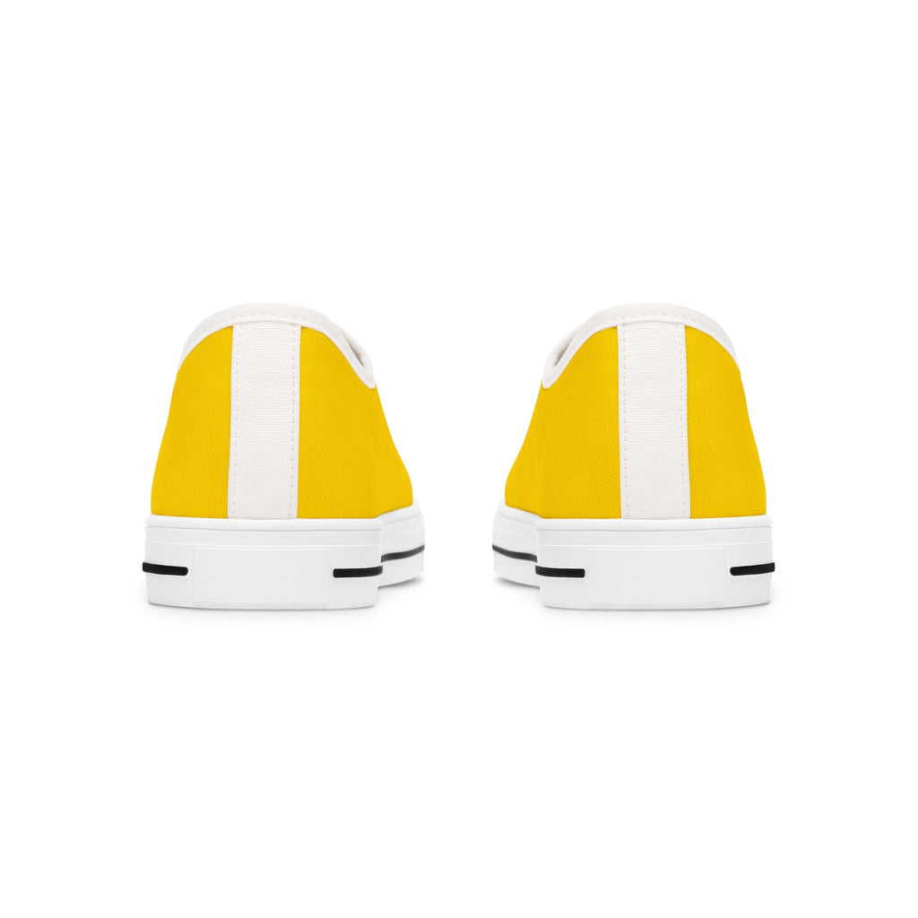 Electric Brain Yellow Low-Top Sneakers for Women - Shoes, Sneakers - EpiAl's Shop