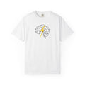 Electric Mind Brain Lightning Garment-Dyed T-Shirt - Clothing, Unisex, T-Shirts - EpiAl's Shop