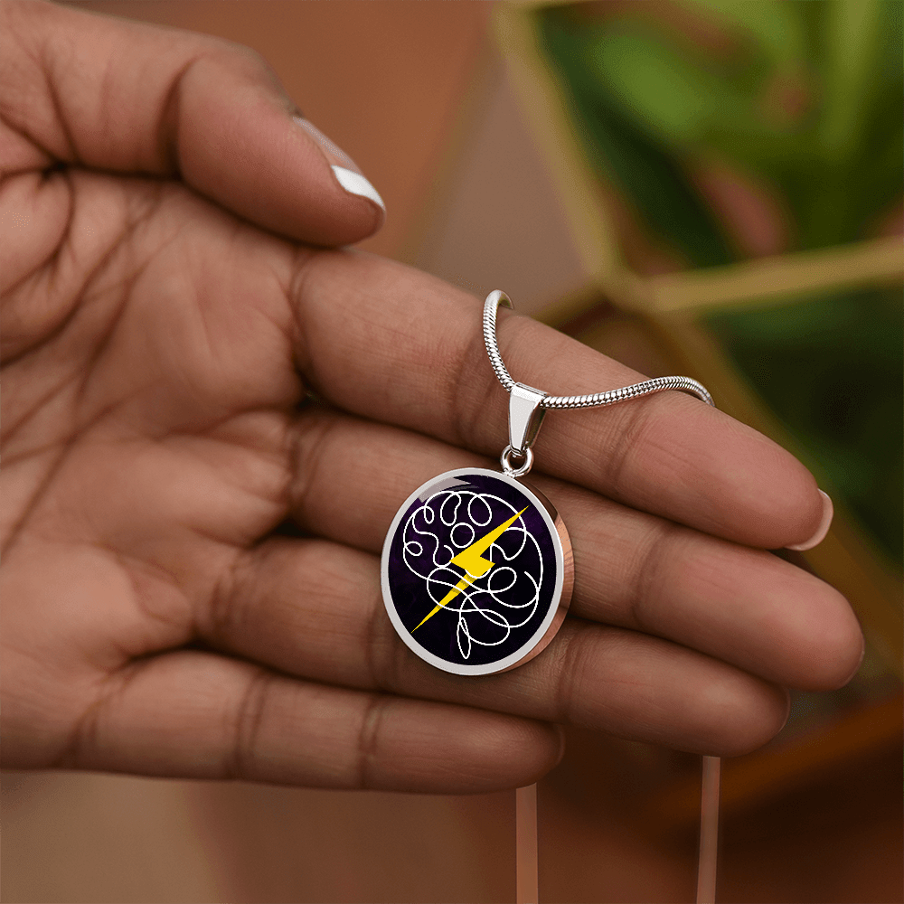 Electric Mind Brain Lightning Necklace - Jewelry, Necklaces - EpiAl's Shop