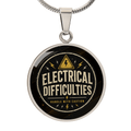 Electrical Difficulties Subtle Epilepsy Awareness Necklace - Jewelry, Necklaces - EpiAl's Shop