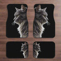 Elegant Cat Car Mats - Set of 4 | Premium Automotive Accessories for Cat Lovers - Accessories, Auto, Spare Tire Covers - EpiAl's Shop