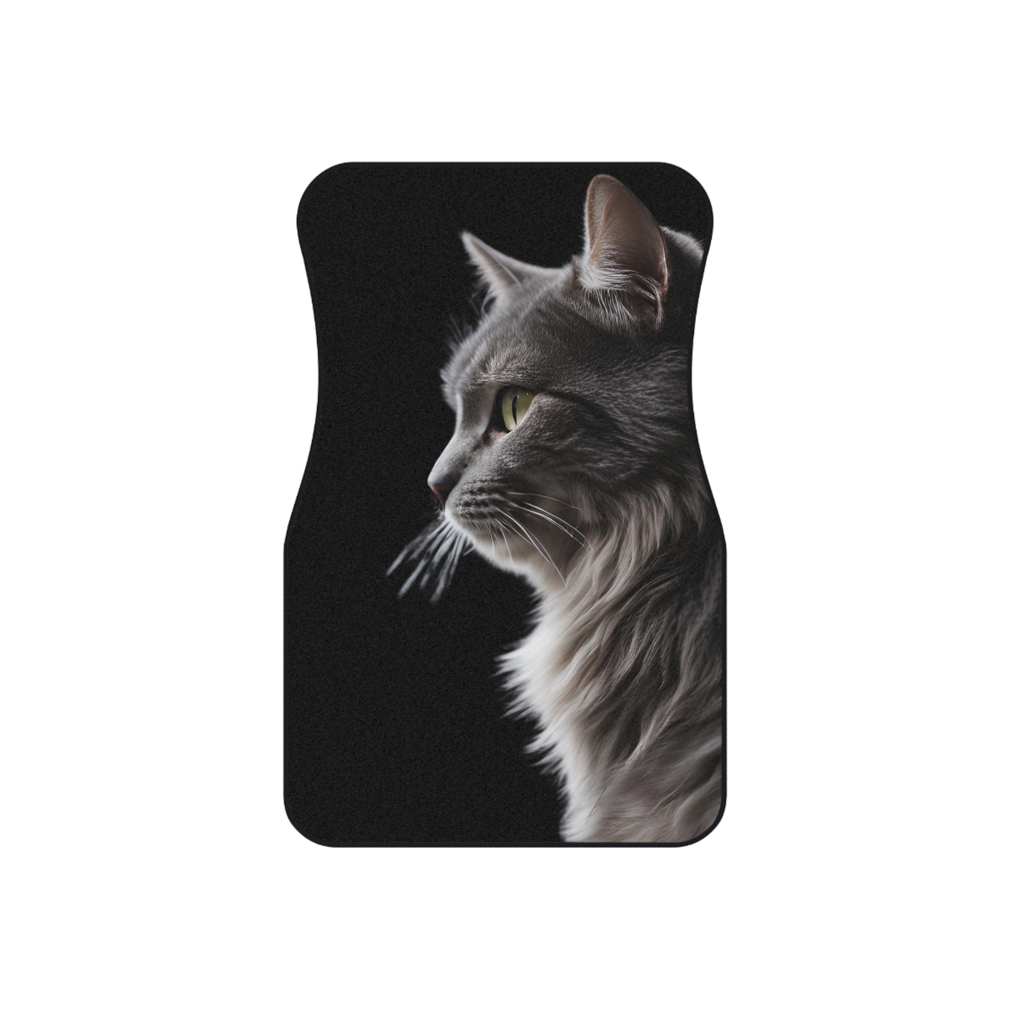 Elegant Cat Car Mats - Set of 4 | Premium Automotive Accessories for Cat Lovers - Accessories, Auto, Spare Tire Covers - EpiAl's Shop