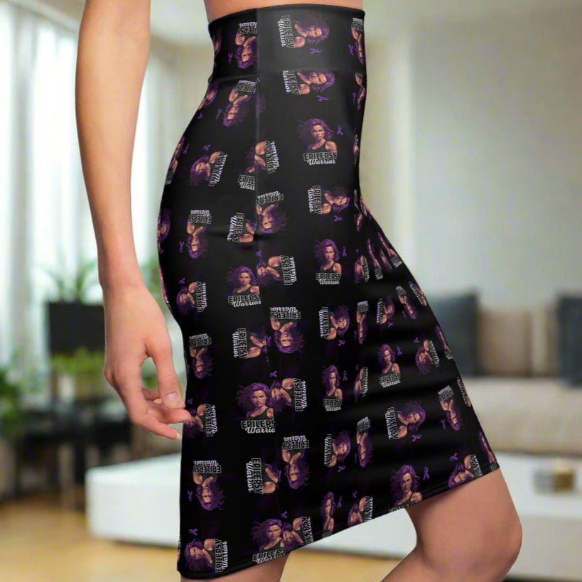 Elegant Epilepsy Warrior Women's Pencil Skirt - Clothing, Dresses & Skirts - EpiAl's Shop