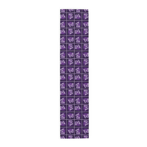 Elegant Purple Butterfly Design Table Runner - Decor, Dining, Table Decor - EpiAl's Shop