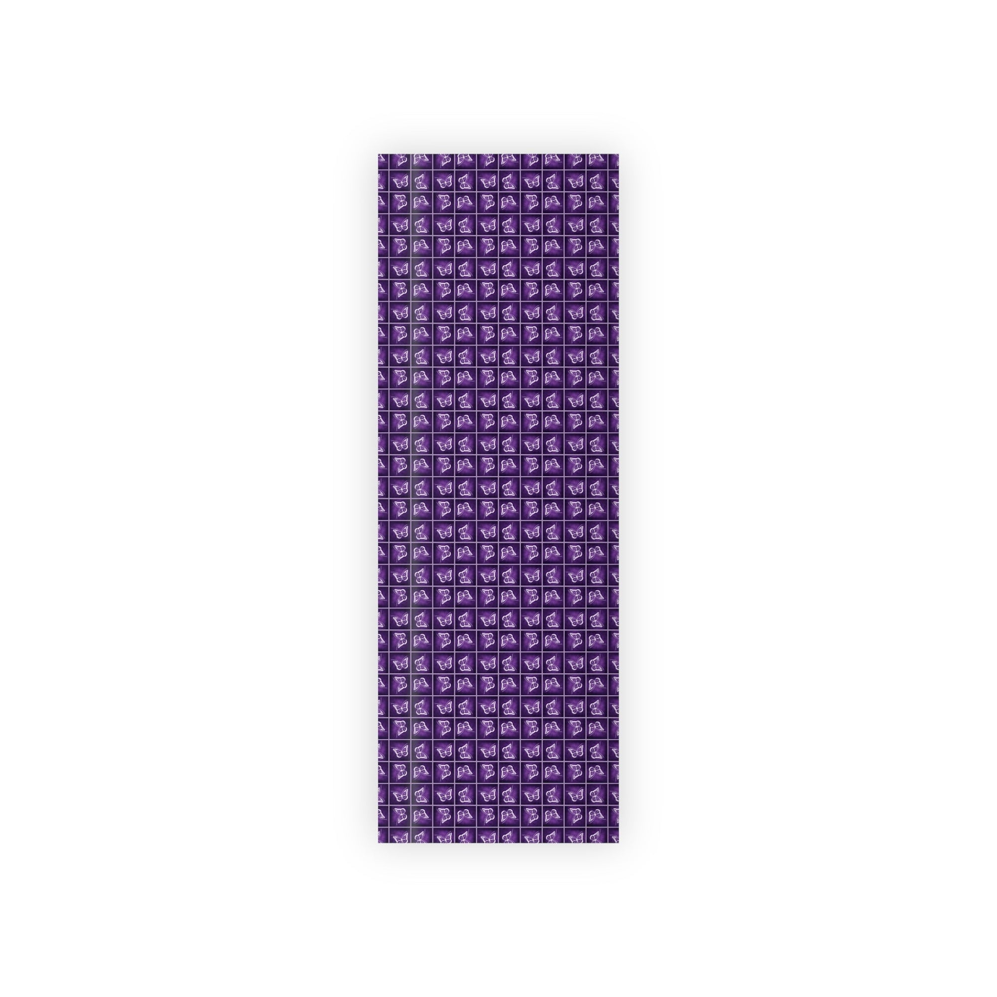 Elegant Purple Butterfly Gift Wrapping Paper Roll - Perfect for All Occasions - Paper Products, Gift Wrapping Paper - EpiAl's Shop