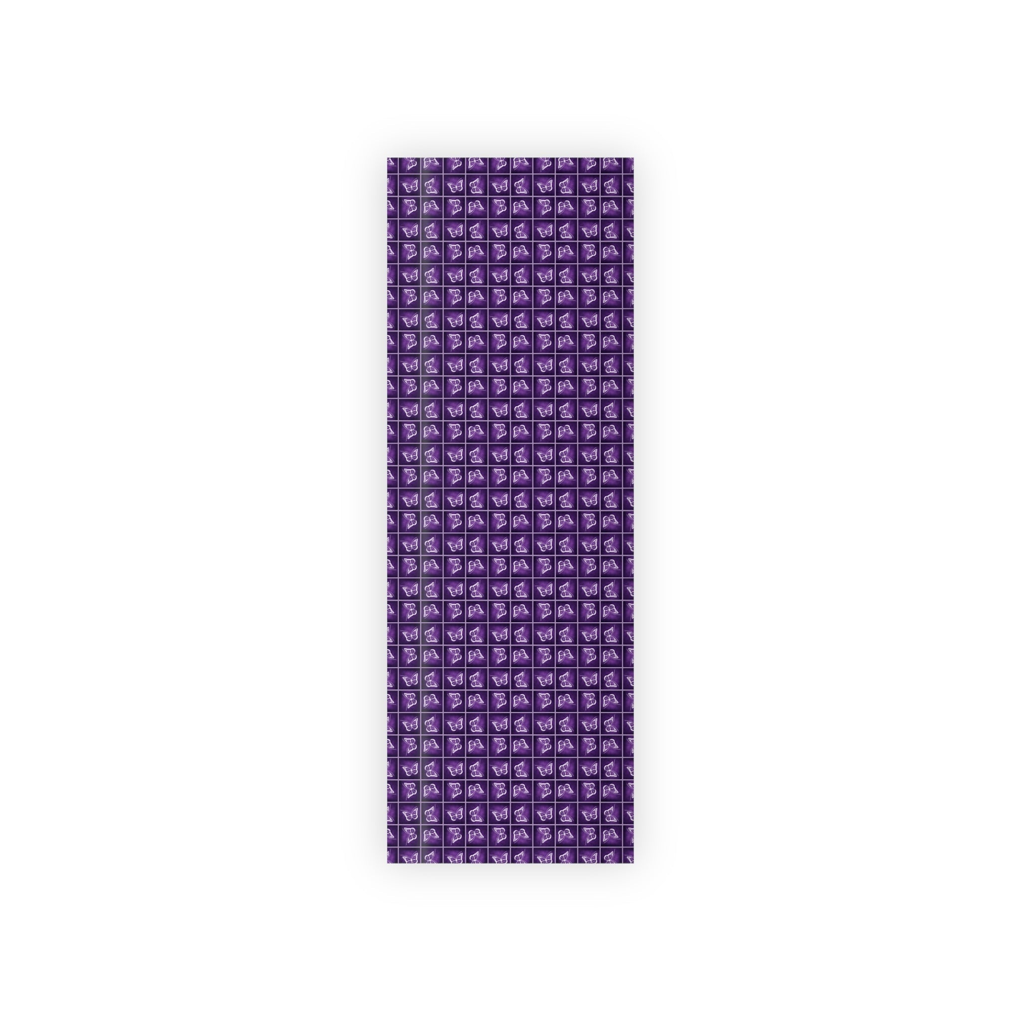 Elegant Purple Butterfly Gift Wrapping Paper Roll - Perfect for All Occasions - Paper Products, Gift Wrapping Paper - EpiAl's Shop