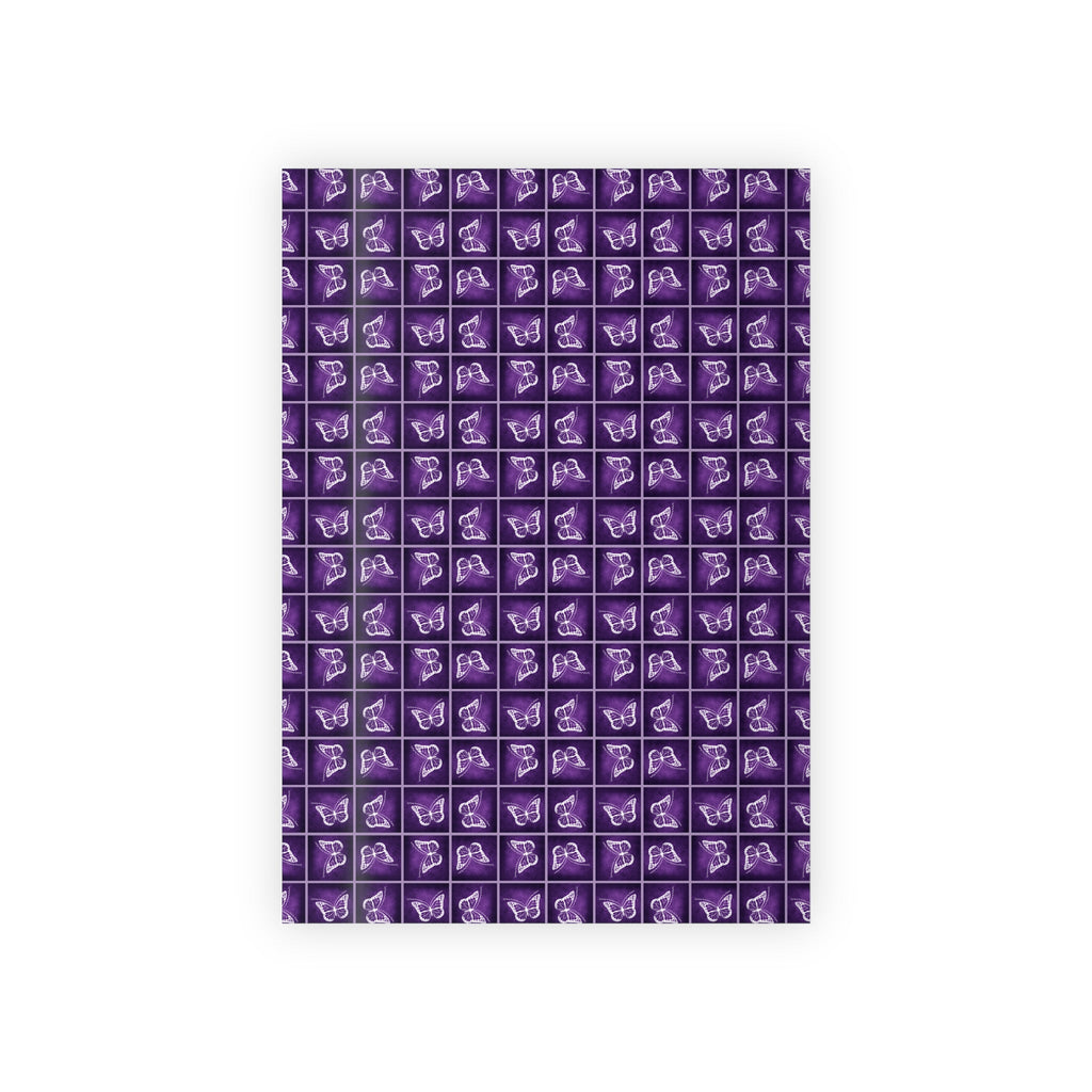Elegant Purple Butterfly Gift Wrapping Paper Roll - Perfect for All Occasions - Paper Products, Gift Wrapping Paper - EpiAl's Shop