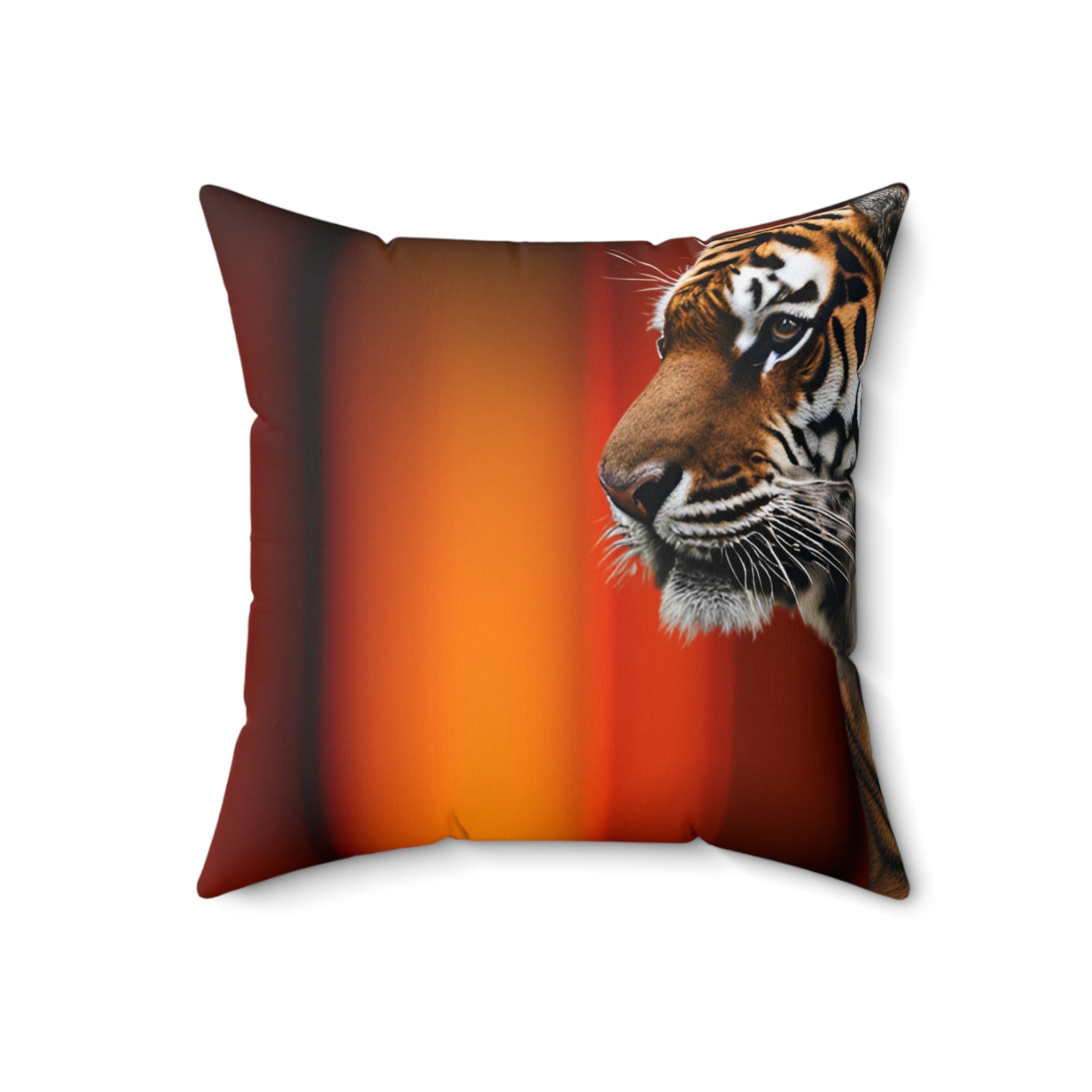 Elegant Tiger Print Square Pillow - Vibrant Home Decor - Decor, Home, Pillows - EpiAl's Shop
